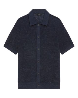 Short Sleeve Linen Button Down Shirt