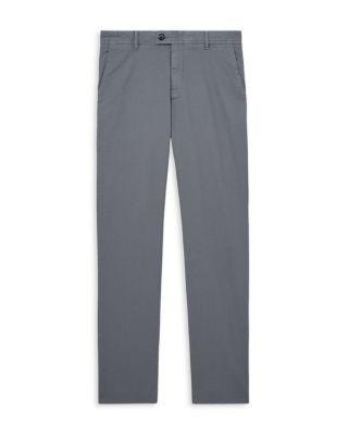 Textured Slim Fit Chino Trousers