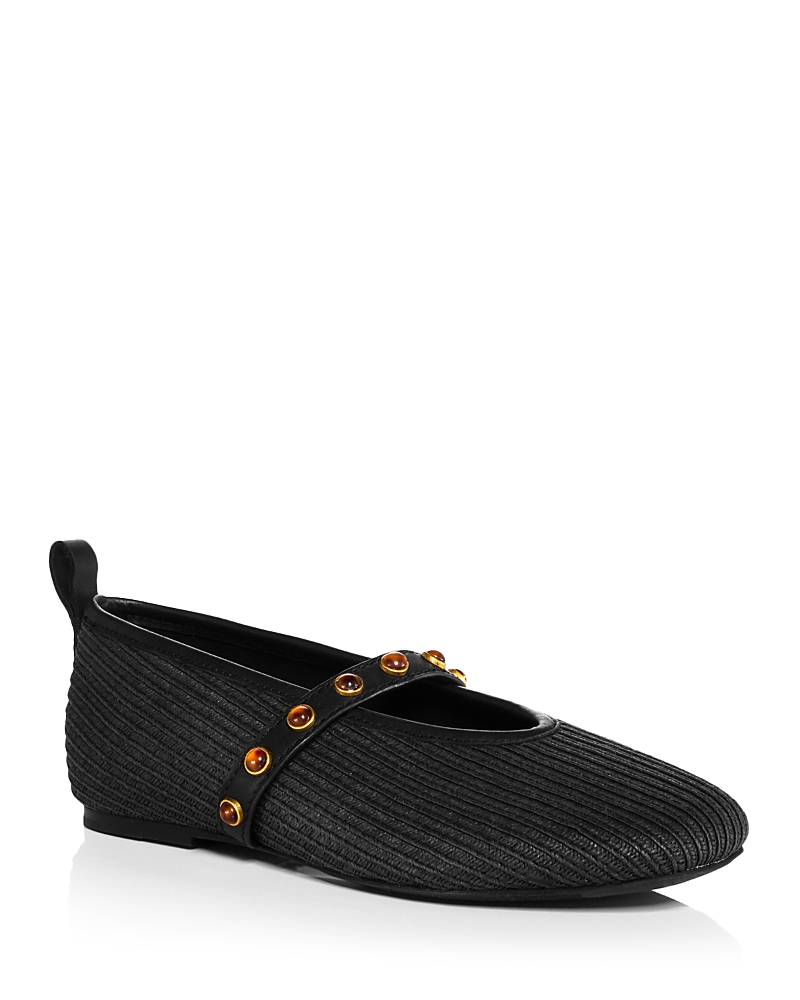 rag & bone Women's Cabochon Spire Mary Jane Flats