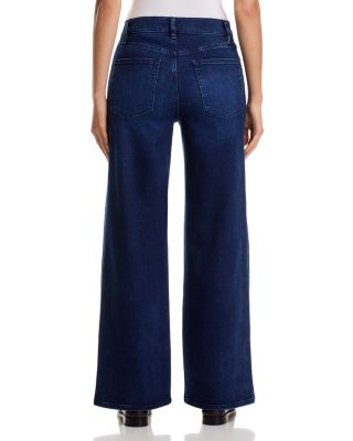 Le Slim High Rise Palazzo Jeans in Trick