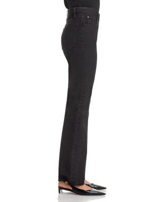 The Arrow High Rise Bootcut Jeans in Black