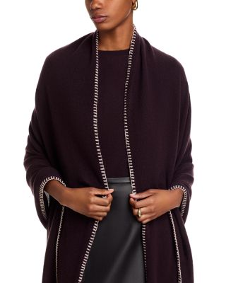Whipstitch 100% Cashmere Travel Wrap - Exclusive