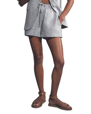 REISS - Willow Linen Shorts