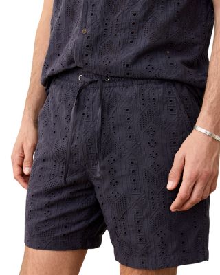 Archive Regular Fit Eyelet 6" Shorts  