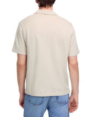 Johnny Collar Polo in Heavyweight Mesh