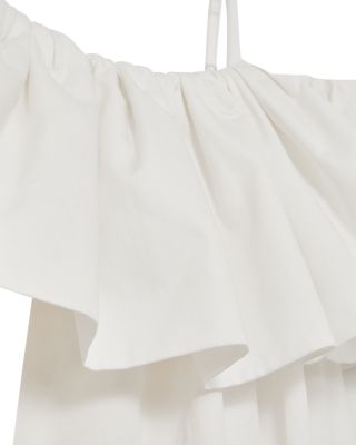 Lucia Flounced Mini Dress