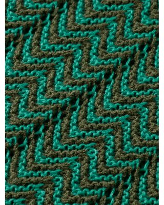 Chevron Regular Fit Short Sleeve Sweater