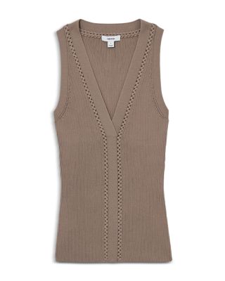 Lanette Craft Stitch Vest Top