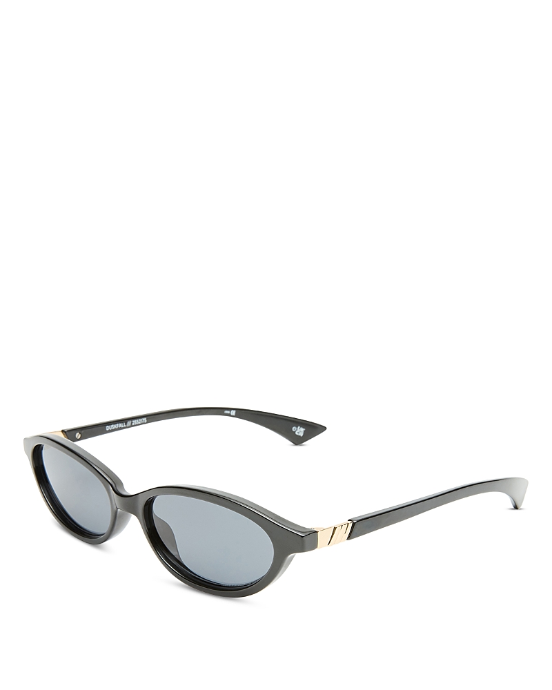 Le Specs Duskfall Cat Eye Sunglasses, 55mm In Black