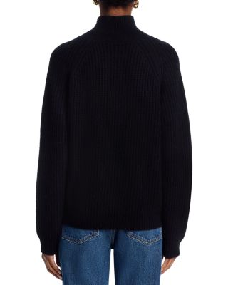 100% Cashmere Button Raglan Sleeve Sweater - Exclusive