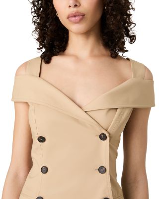 Light Weight Trench Mini Dress