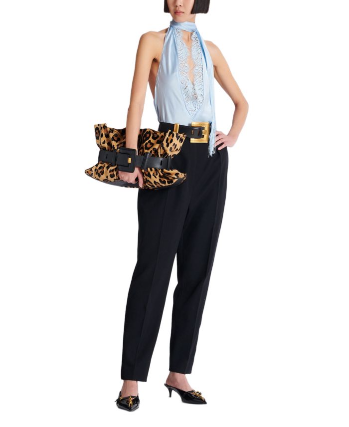 Anthem Medium ponyskin-style leopard print bag