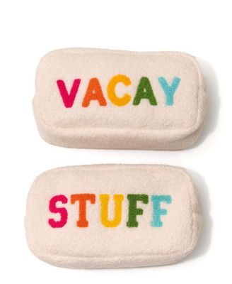  Girls' Sherpa Cosmetic Bag - Little Kid, Big Kid