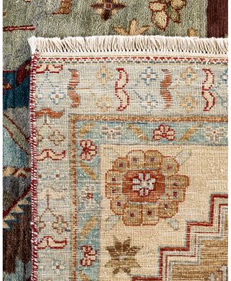 Bloomingdale's Indo Patchwork M5759 Area Rug, 9' x 12'