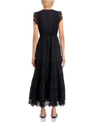 Cotton Lace Maxi Dress - Exclusive
