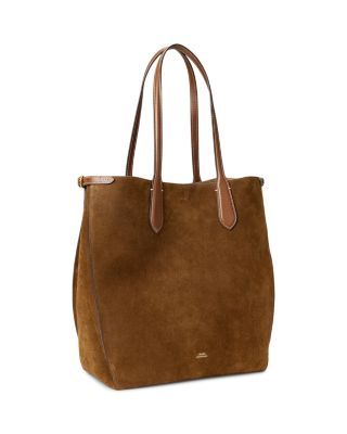 Bellport Suede North-South Tote