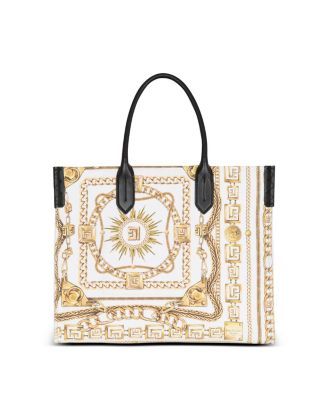 B-Army Medium Tote Bag in Printed Canvas