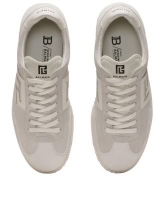  Men's Swan Suede and Smooth Leather Trainers