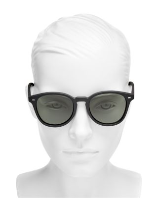 Bandwagon Round Sunglasses, 51mm