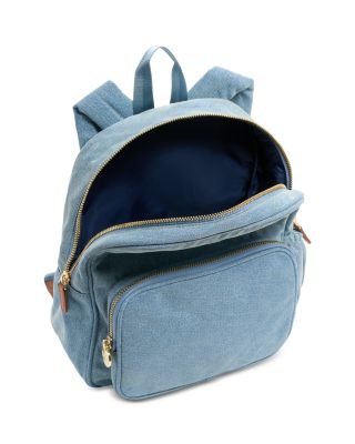 Mini Denim Backpack