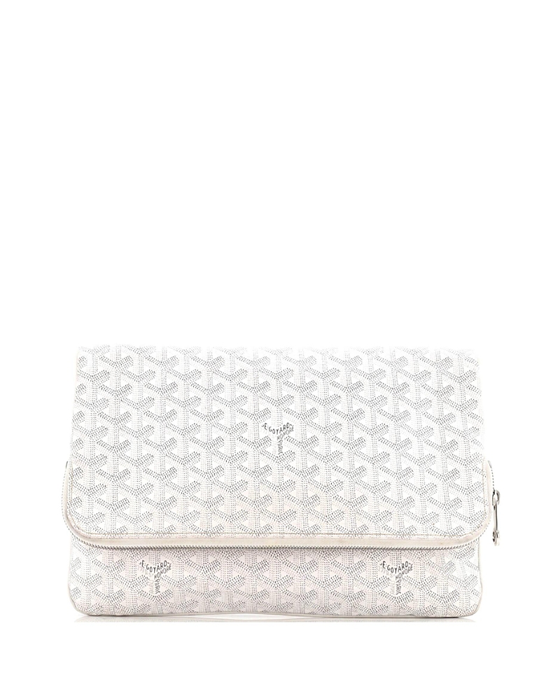 Shop Pre-owned Goyard Goyard Saint Marie Clutch Coated Canvas