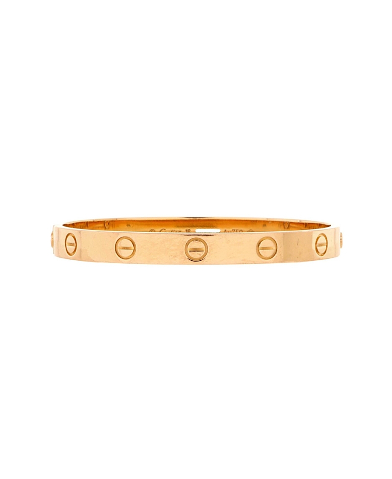 Pre-owned Pre-owned Cartier Cartier Love Bracelet 18k Rose Gold