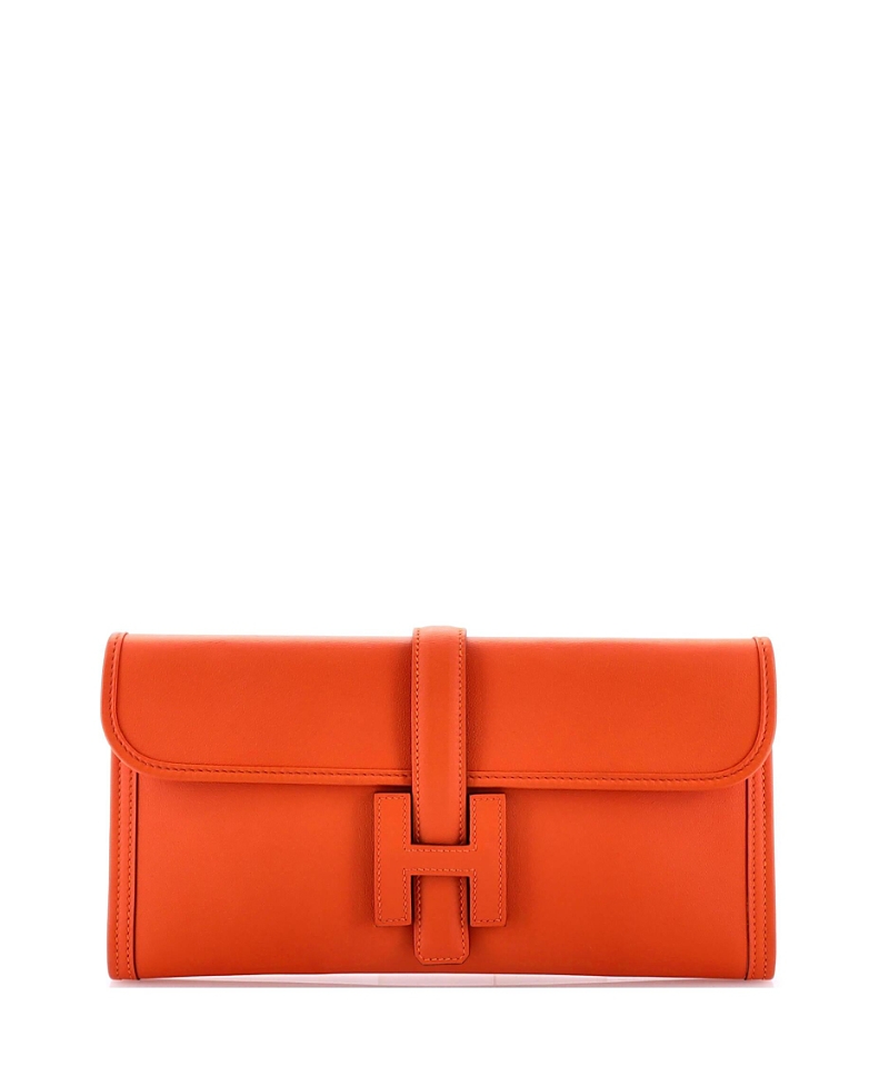 PRE-OWNED HERMES PRE-OWNED HERMES 29 JIGE ELAN CLUTCH SWIFT