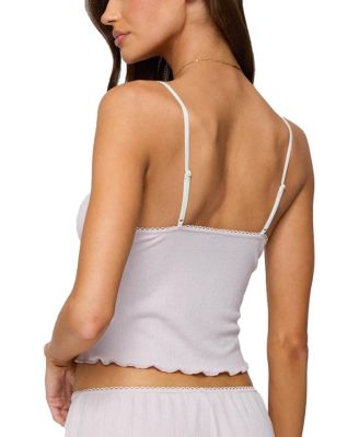 Sephi Lacey Pointelle Tank Top