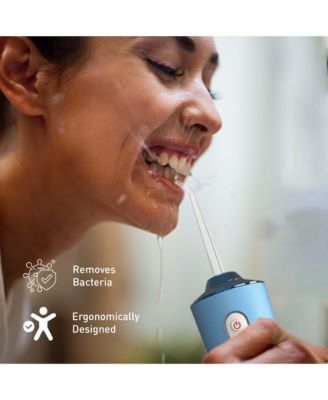 USB Rechargeable Water Flosser Helps Remove Plaque & Dilute Harmful Toxins