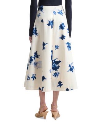 Varda Floral Midi Skirt