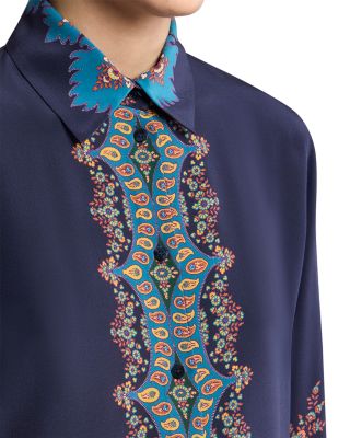 Printed Silk Shirt