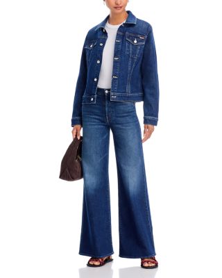 The Tomcat Roller Skimp High Rise Wide Leg Jeans in Perfectly Imperfect