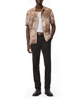 Demonte Regular Fit Short Sleeve Linen Shirt