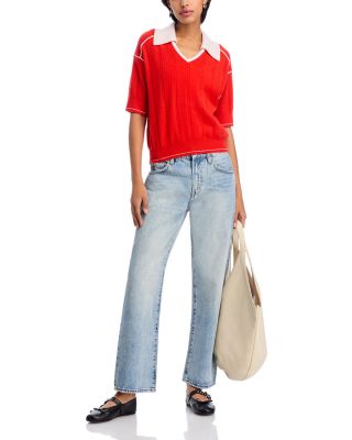 Lexi High Rise Straight Jeans in Bowie