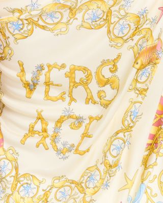 Underwater Barocco Foulard Dress