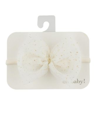 oh baby! - Girls' Glinda Bow Headband - Baby