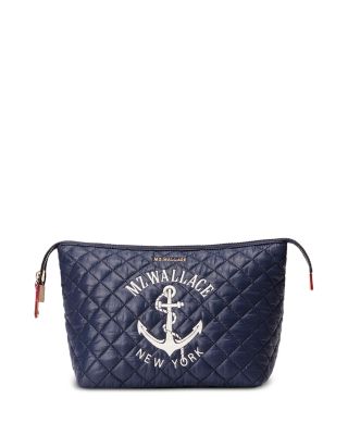 MZ WALLACE - Large Zoey Cosmetic Bag in Anchor