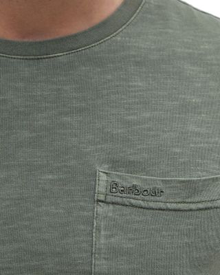 Regular Fit Pigment Dyed Pocket Tee 