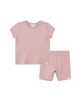 Miles The Label - Girls' Tee & Shorts Set - Little Kid
