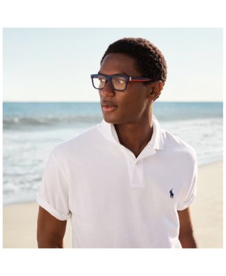 Classic Fit Mesh Polo Shirt