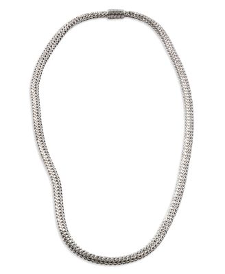 Sterling Silver Icon Necklace, 5mm