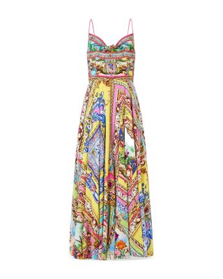 Silk Tie Front Dress