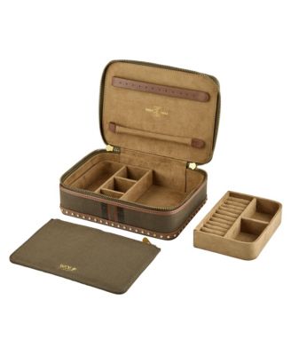 Ida Travel Zip Jewelry Case