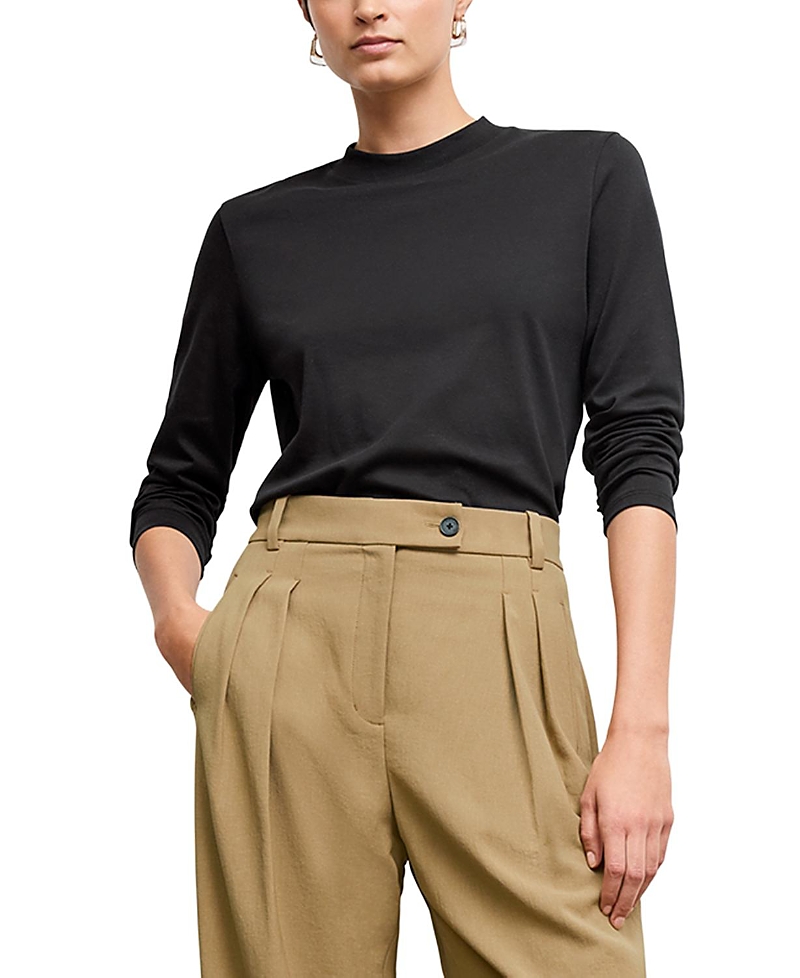M.M.LAFLEUR M. M.LAFLEUR RAQUEL LONG-SLEEVE TEE - ORGANIC PIMA COTTON