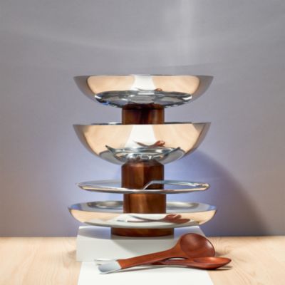 Pinnacle Salad Bowl with Servers - Exclusive