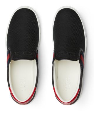 Men's Old Tennis Tweed Slip On Sneakers