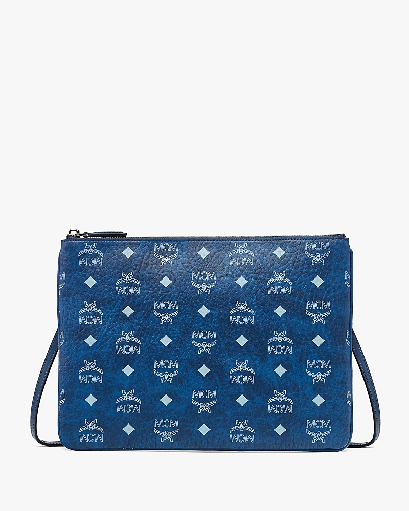 Shop Mcm Aren Visetos Medium Pouch