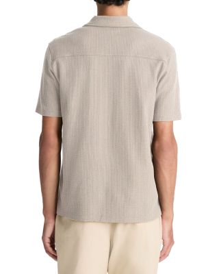 Regular Fit Seersucker Cuban Shirt