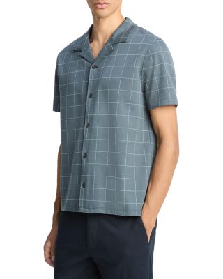 Windowpane Camp Shirt