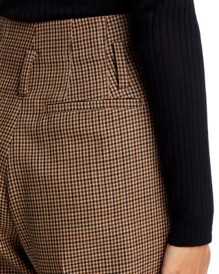 Liam Plaid Wool Pants 